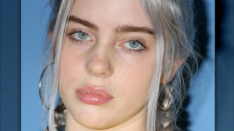 Billie Eilish hoop earrings