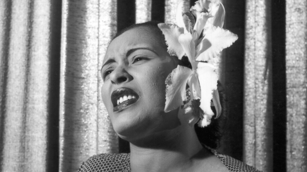 Billie Holiday, singing