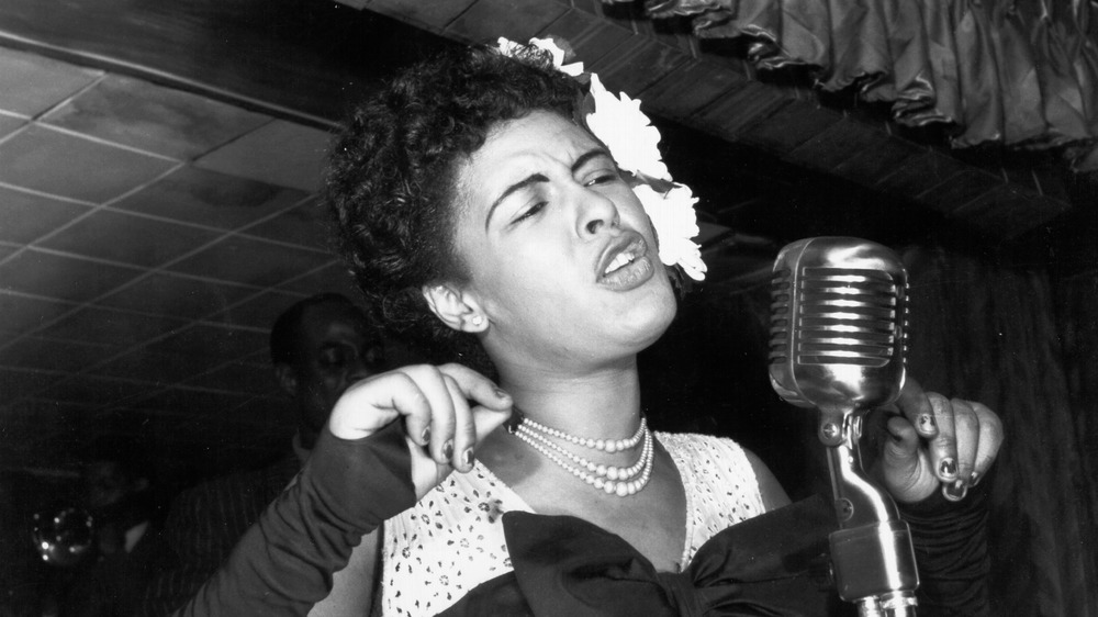 Billie Holiday singing