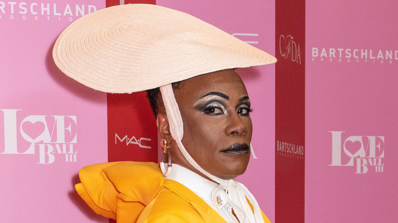 Billy Porter in a hat