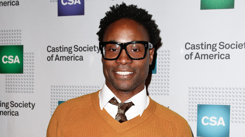 Billy Porter wearing glasses