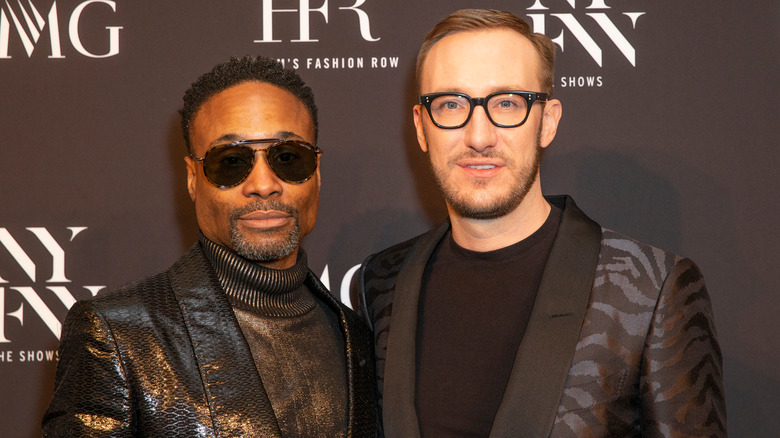 Billy Porter with husband Adam Smith