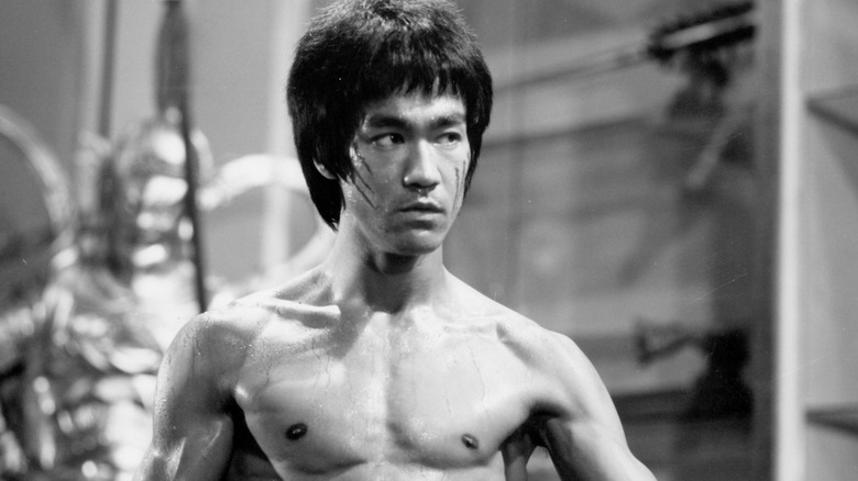 sweaty Bruce Lee