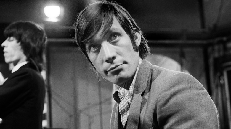 Charlie Watts looking nervous in 1965