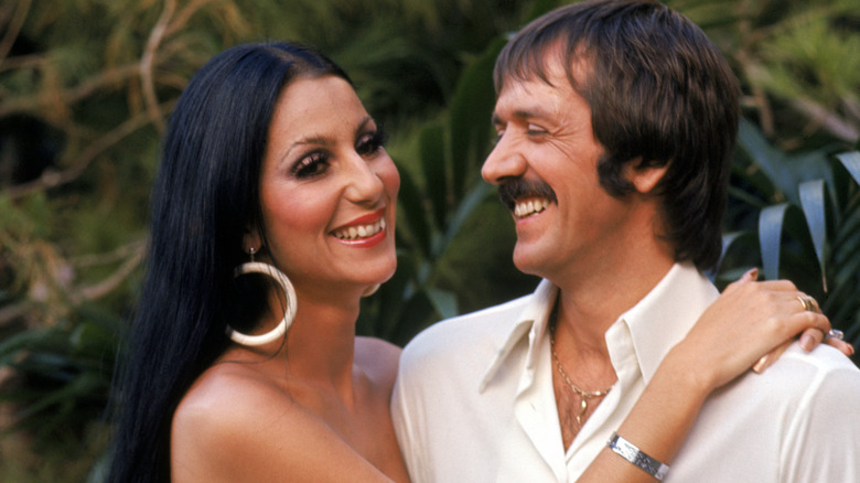 Sonny and Cher posing