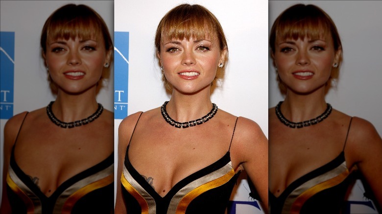 Christina Ricci on a 2008 red carpet