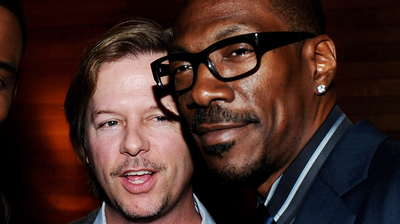 David Spade and Eddie Murphy