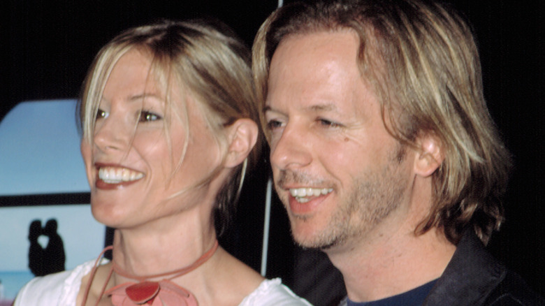 David Spade and Julie Bowen