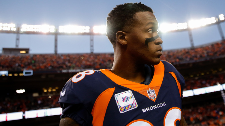 Demaryius Thomas posing