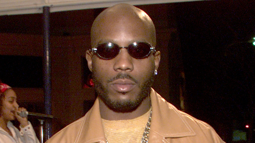 DMX at the premiere of Exit Wounds