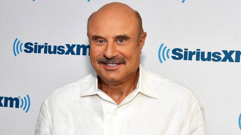 Dr. Phil on red carpet