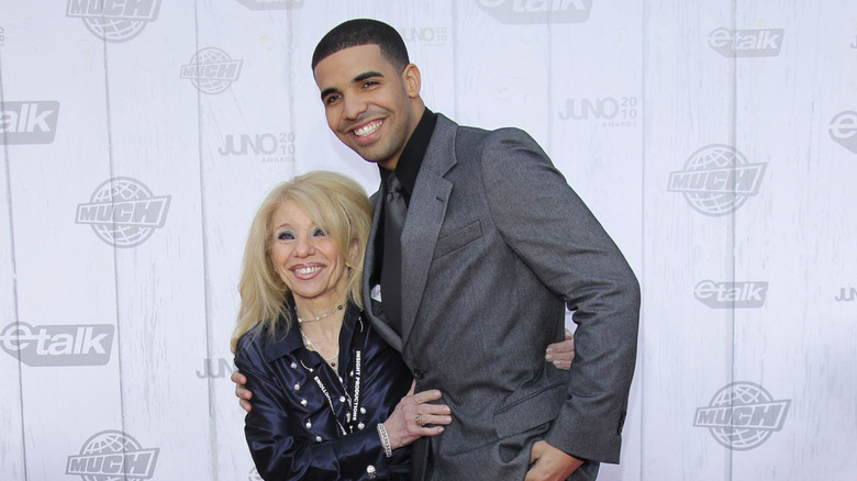 Drake with his mother, Sandi Graham