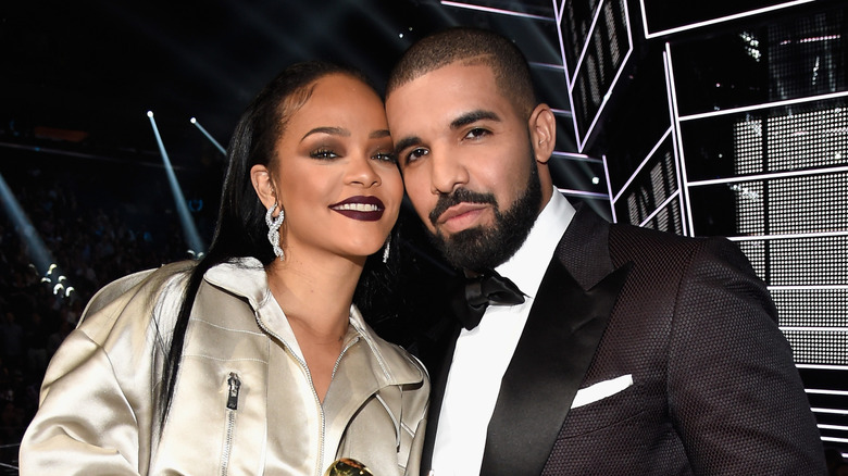 Rihanna and Drake together at award show