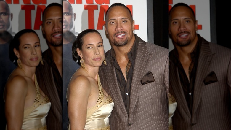 Dany Garcia and Dwayne Johnson in 2004