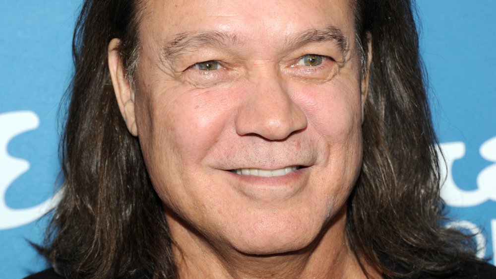 Eddie Van Halen smiling at a 2013 Esquire bash 