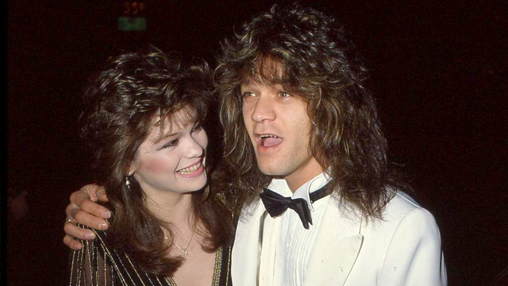 Valerie Bertinelli and Eddie Van Halen were all smiles in 1983