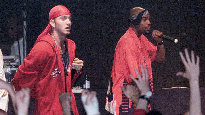 eminem and proof onstage together