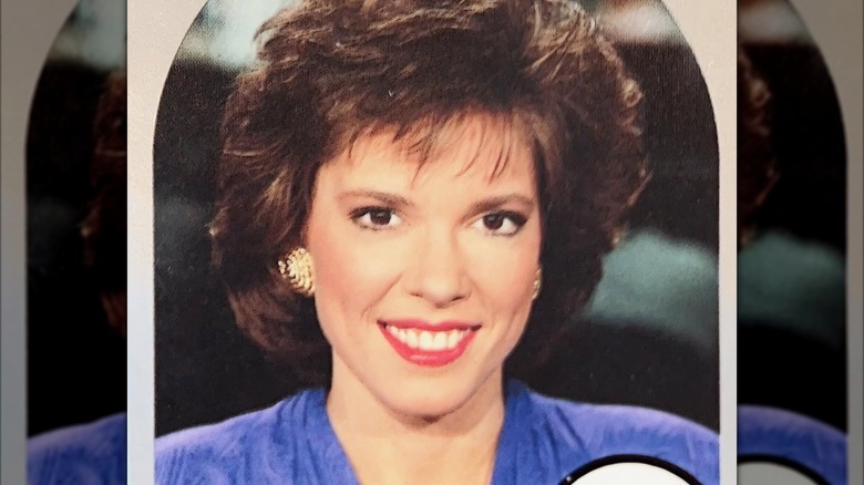 A throwback photo of Hannah Storm in the 80s.