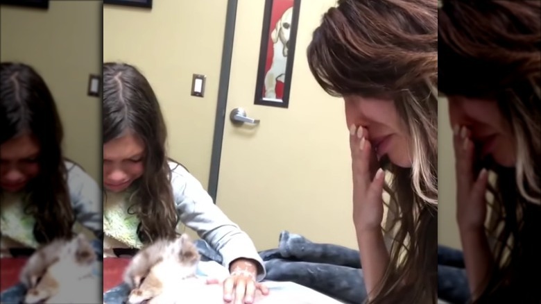 Farrah Abraham and Sophia with their dog