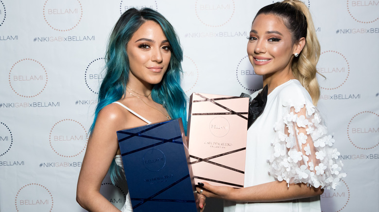 Niki DeMartino and Gabi DeMartino at an event