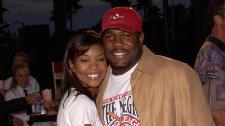 Gabrielle Union posing with Chris Howard