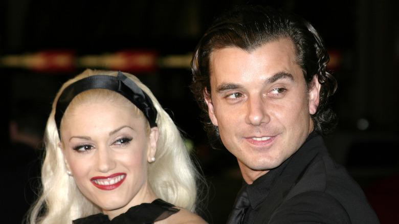 Gwen Stefani and Gavin Rossdale smiling