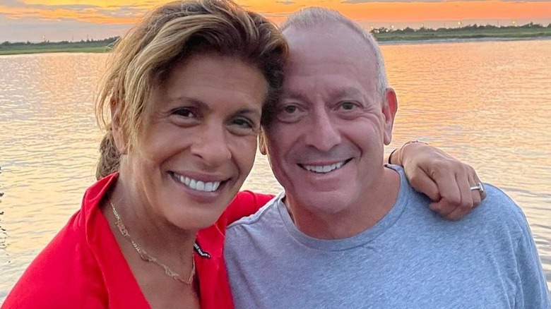 Hoda Kotb and Joel Schiffman smiling