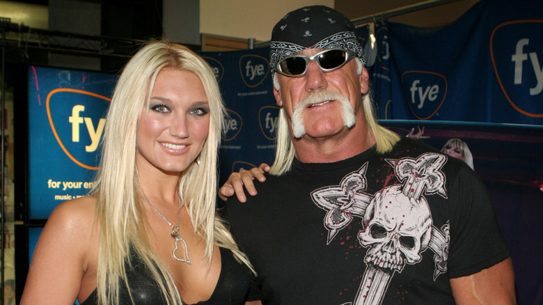 Brooke and Hulk Hogan pose together