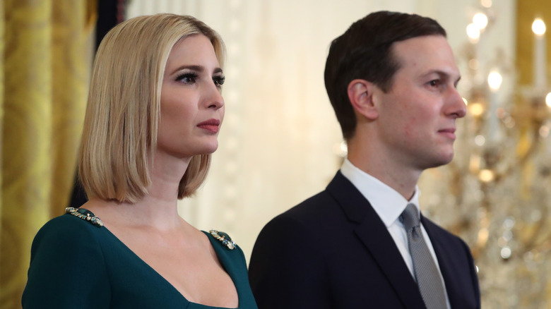 Ivanka Trump and Jared Kushner in profile