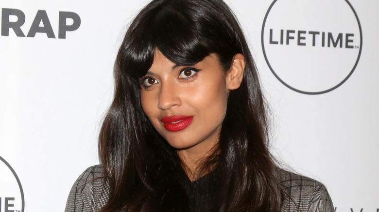 Jameela Jamil posing 