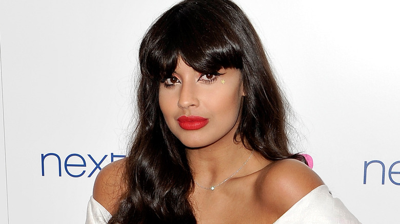 Jameela Jamil posing 