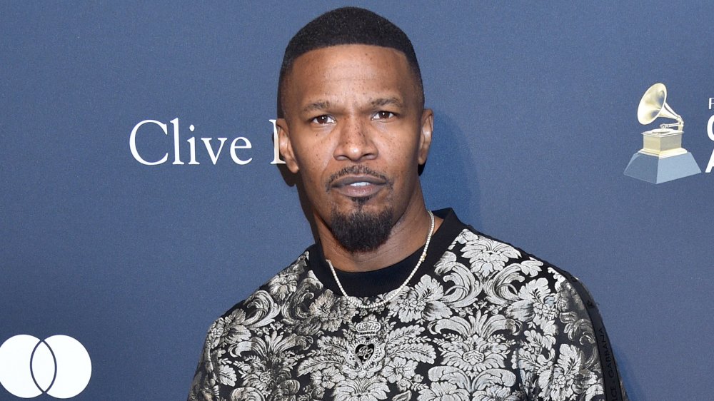 Jamie Foxx at the pre-Grammy Gala in 2020