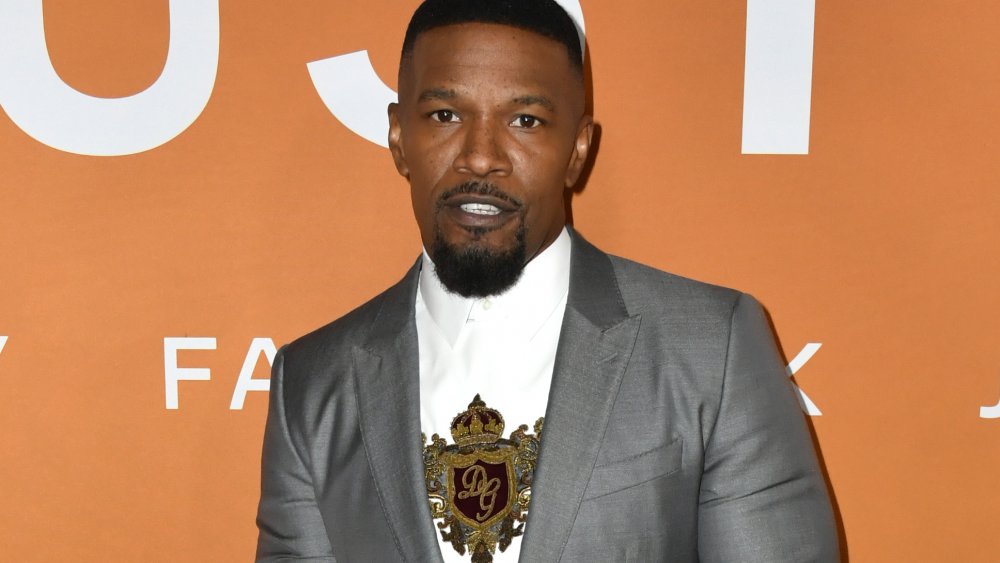 Jamie Foxx at a 2020 screening of 'Just Mercy'