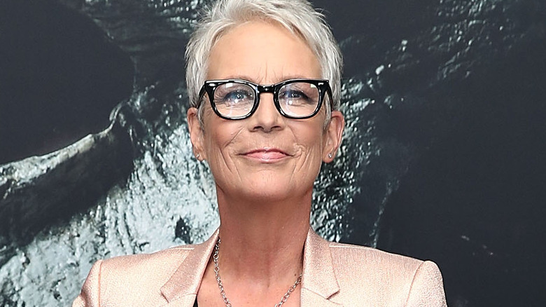 Jamie Lee Curtis posing