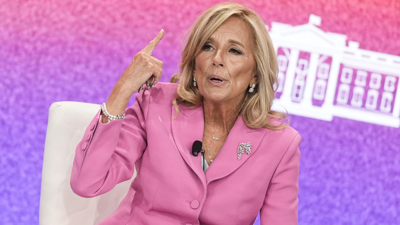 Jill Biden, speaking at an event