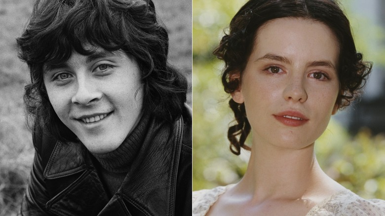 Richard Beckinsale in the 1970s, Kate Beckinsale on Emma set in the 1990s