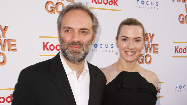 Sam Mendes and Kate Winslet