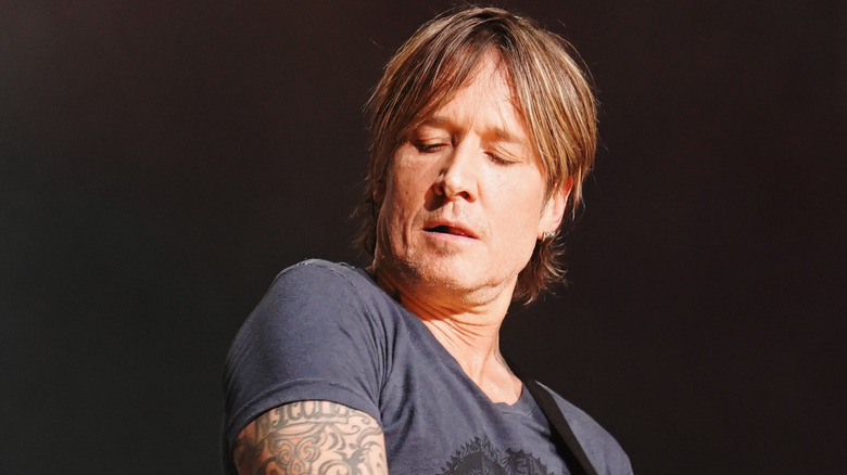 Keith Urban on stage