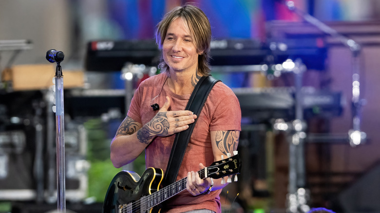 Keith Urban on stage