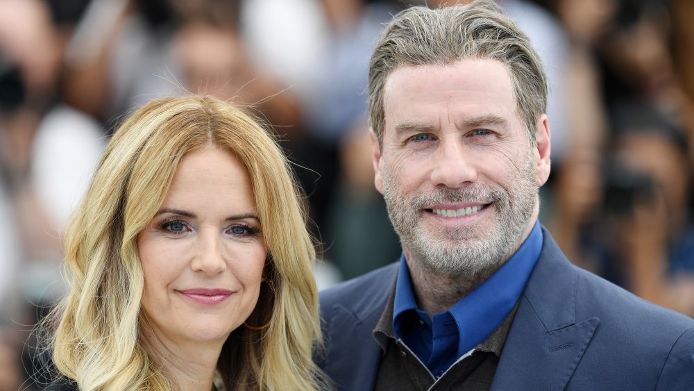 Kelly Preston and John Travolta at the 71st Cannes Film Festival