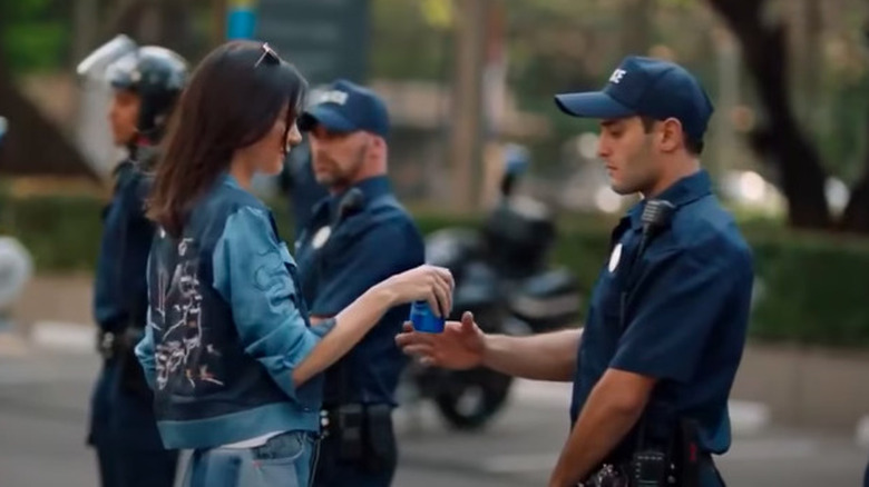 Kendall Jenner in a Pepsi ad