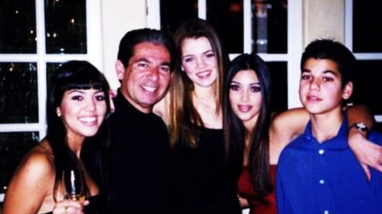 Kourtney Kardashian, Robert Kardashian, Khloé Kardashian and Rob Kardashian