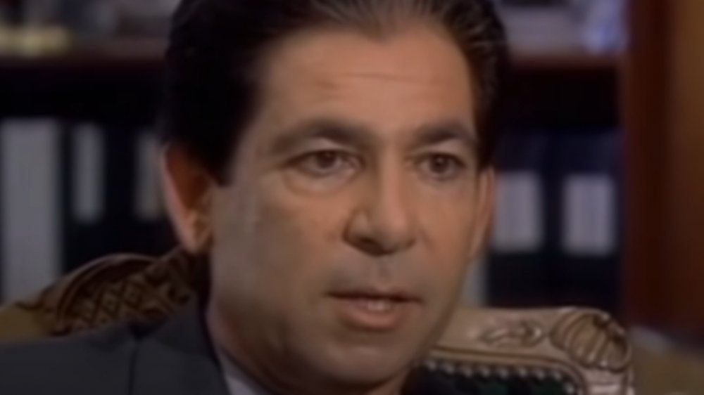 Robert Kardashian in a screenshot from his Barbara Walters interview 