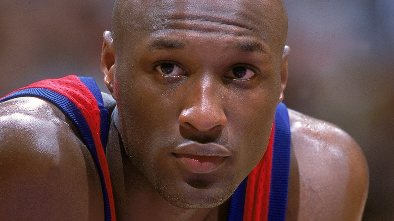 Lamar Odom in a game