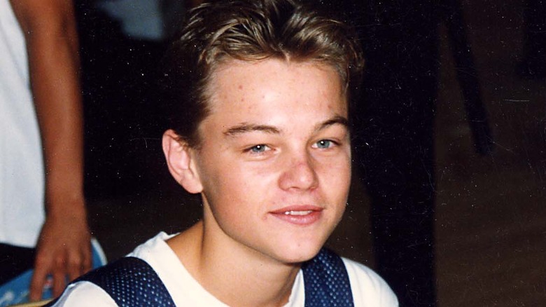 Leonardo DiCaprio smiling