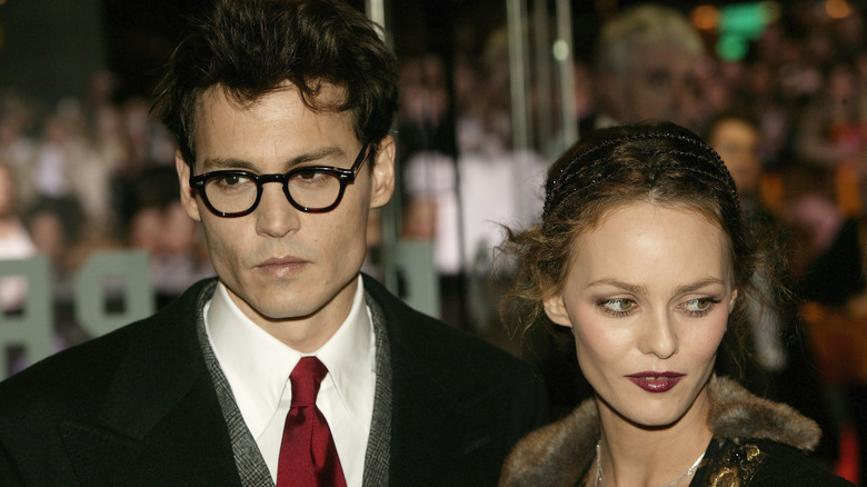 Johnny Depp and Vanessa Paradis, 2004 photo