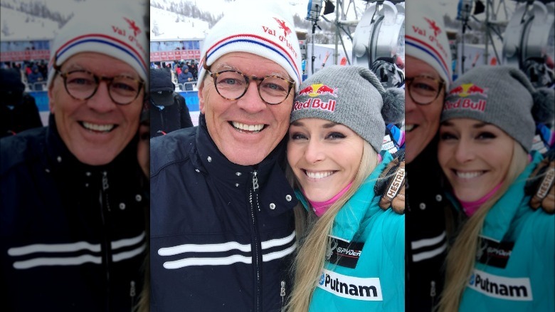 Alan Kildow and Lindsey Vonn take a selfie