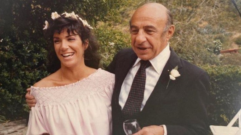 Hilary Farr with her dad