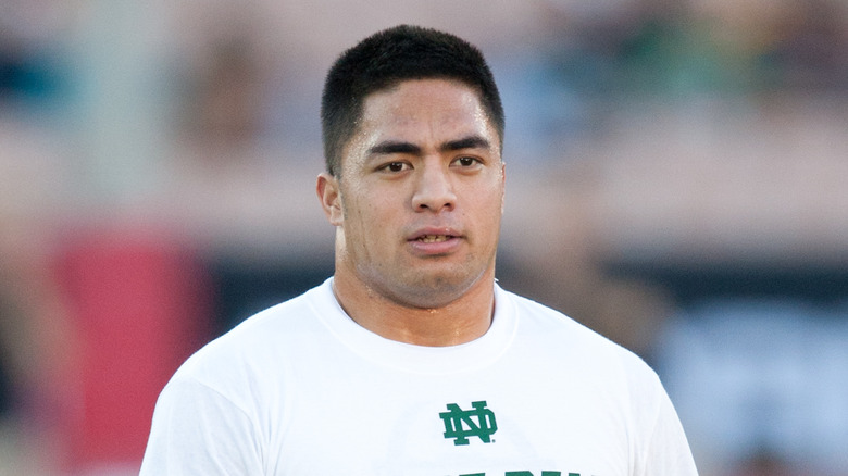 Manti Te'o in Notre Dame shirt 