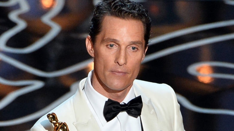 Matthew McConaughey at the 2014 Oscars